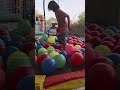 #Shivansh’s Epic Ball #Fight in Trampoline 🤩 | #Dwarka Sector 12 #CityCenter! Who will win? 😄