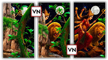 New Trending Mountain 3D Durga Puja Status Video Editing | Navratri Special Status video editing