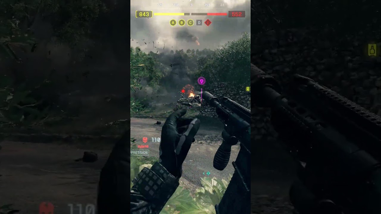 Когда вы попадаете в этот Фланг