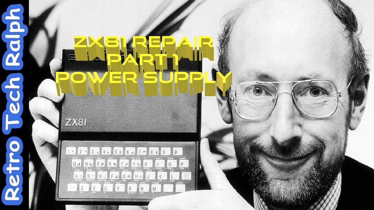 ZX81 Repair Part 1. Power Supply - YouTube