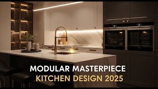 Luxury Modular Kitchen Tour | Dream Kitchen 2025