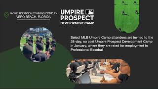 The Major League Baseball Umpire Development Process