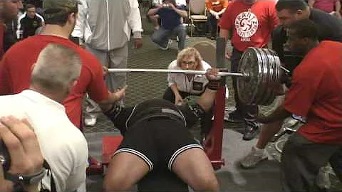 Alberto Franco World Record 859 Pound Bench Press