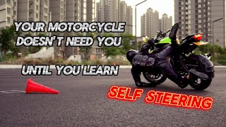 How to MotoGymkhana: Corner Exit | Self-steering