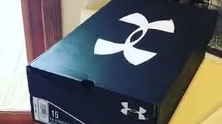 Rock Dwayne johnson unbox new shoes