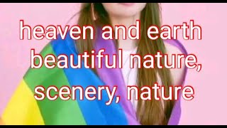 9🌍heaven and earth , beautiful nature, scenery, sunset