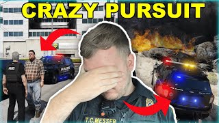 OFFICER MESSER Gets in a PURSUIT with a HEARSE! | Real Cop Plays GTA V RP