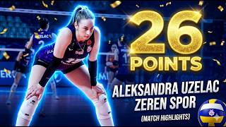 Aleksandra Uzelac 26 Poi̇nts Monster Match Full Hi̇ghli̇ghts