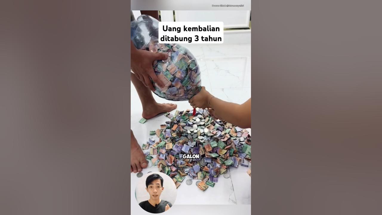 Bongkar celengan, ternyata uang kembalian kalo dikumpulin dapet banyak #shorts Bongkar celengan, ternyata uang kembalian kalo dikumpulin dapet banyak #shorts