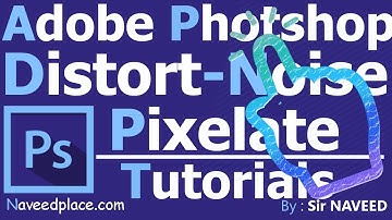 PhotoShop | Distort-Noise-Pixelate-Render (Filter) Tutorials