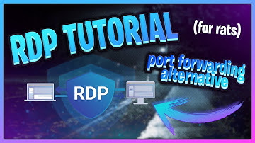 How to use an rdp for your tools (port forwarding alternative) (for teachers 😊)