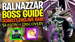 Super Simple Balnazzar Boss Guide | Scarlet Enclave Raid Guide
