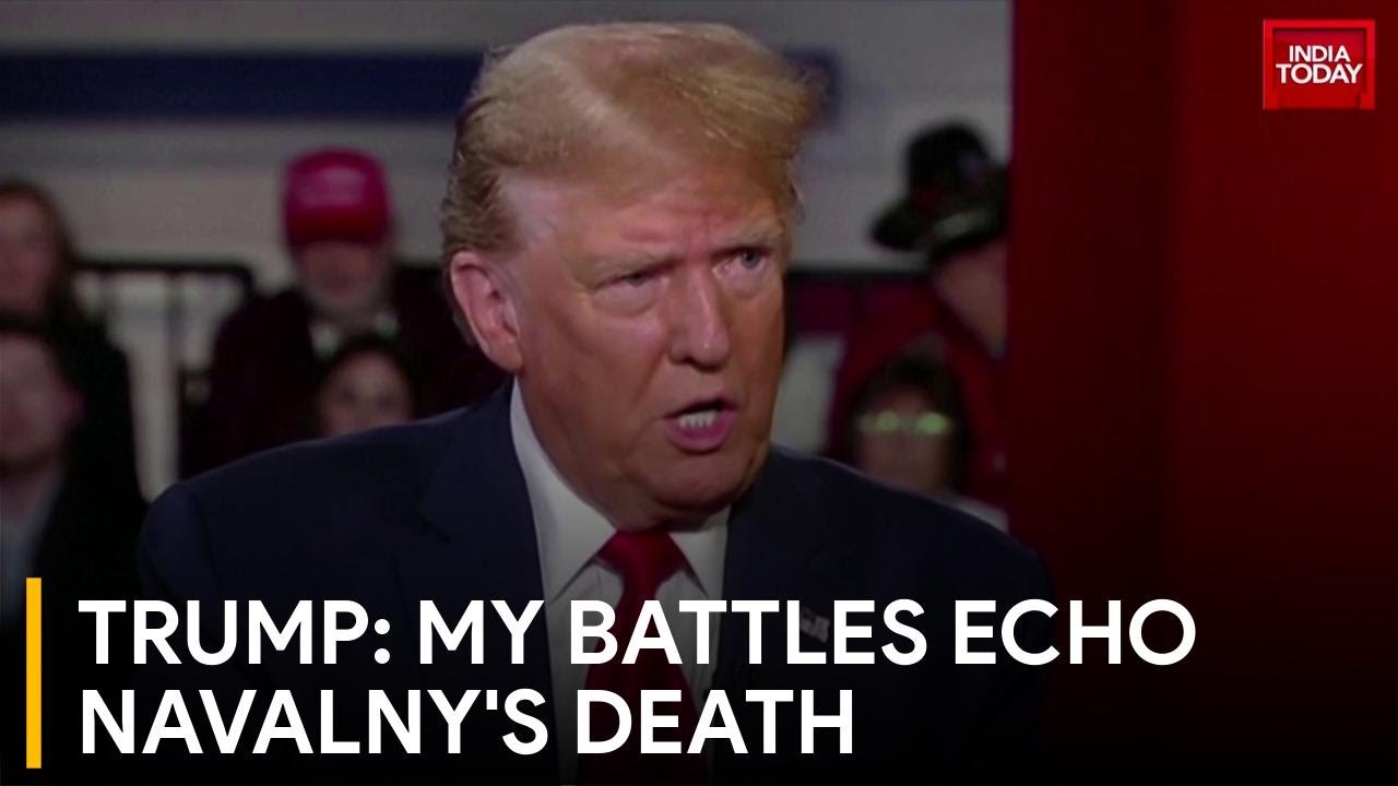 Trump Links His Political Struggles to Navalny's Death in Arctic Circle Jail