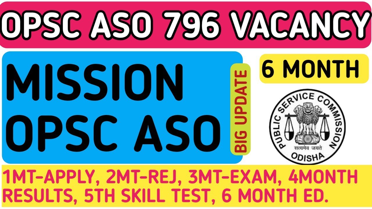 OPSC ASO OFFICIAL UPDATE 2021/aso news/aso exam date 2021.opsc796 post.