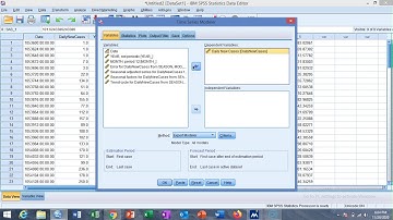 SPSS LEARNING TUTORIAL 25: TIME SERIES ANALYSIS (EXPONENTIAL SMOOTHING AND ARIMA MODELS)