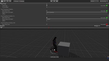 Unity 3D Walking and Pushing Animations