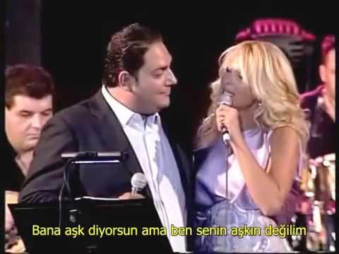 Natasa Thedoridou & Stelios Dionisiou - Me les agapi (türkçe altyazı)