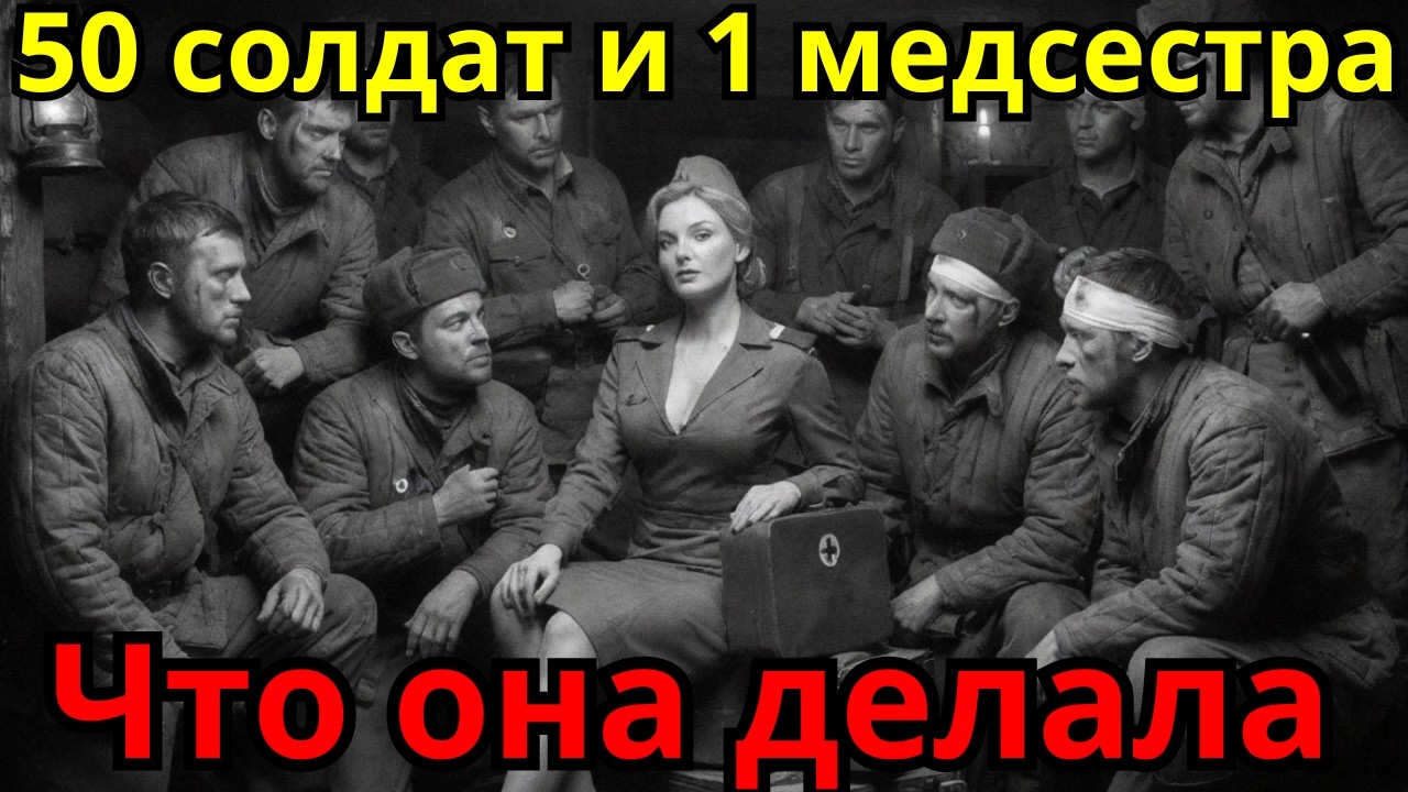 50 СОЛДАТ И ОДНА МЕДСЕСТРА: Прожили 40 дней в блиндаже — что нашли после войны?