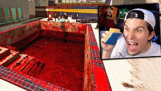 Ich putze einen POOL voller "Marmelade" | Pool Cleaning Simulator screenshot 3