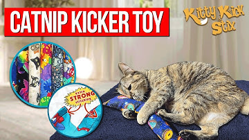 The Original KittyKickStix - 15" Catnip Kicker Toys