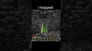 || can I escape 🤔. || minecraft trap||