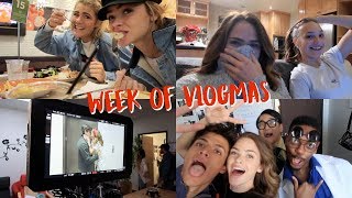 Filming a Show, Reuniting with Maddie, Brie Visits, and more (vlogmas 9-15)