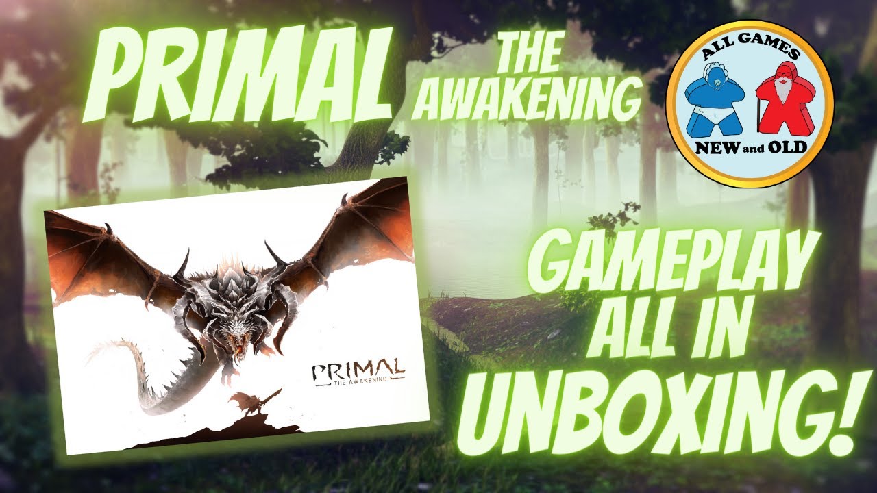 Primal: The Awakening Gameplay All-In Unboxing! - YouTube