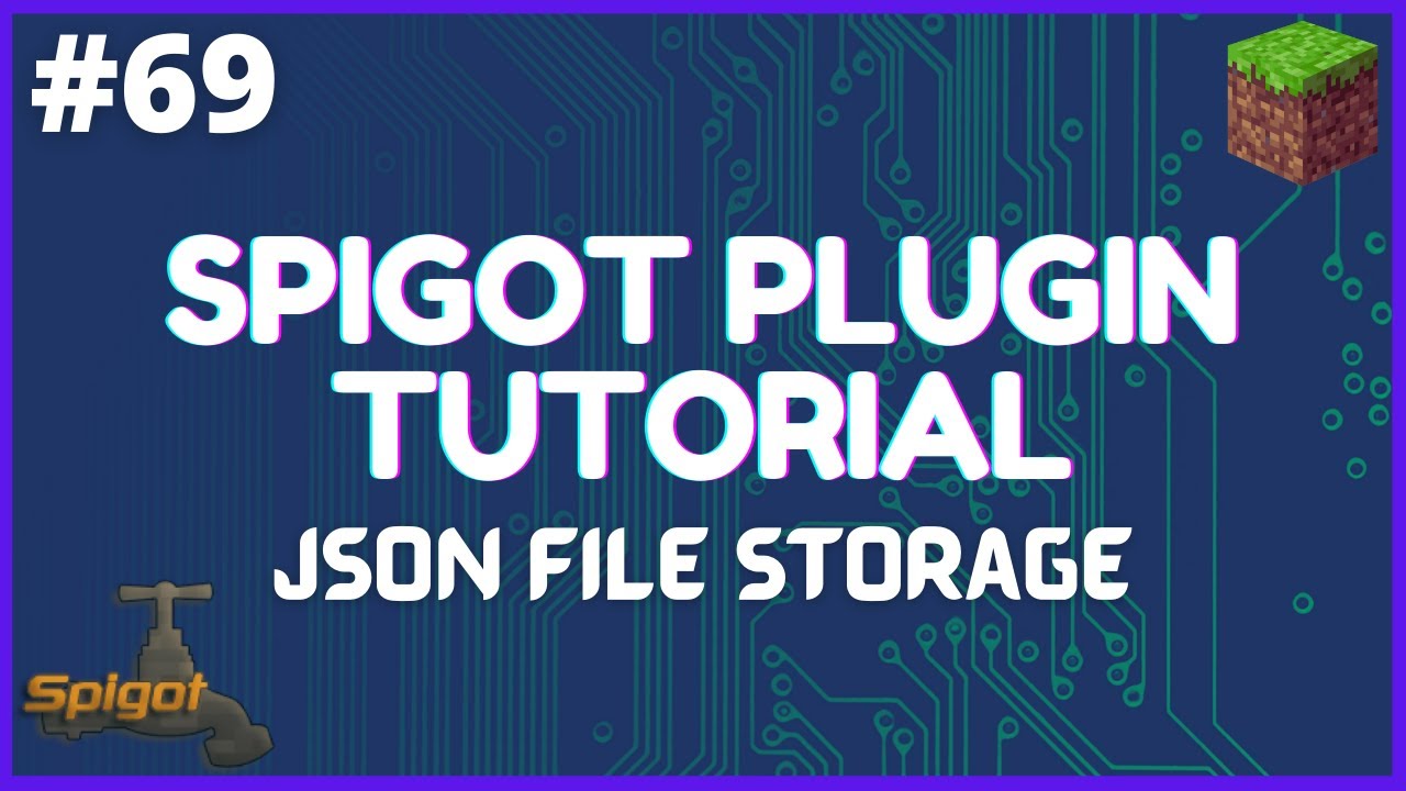 Spigot Plugin Development - JSON File Storage with SimpAPI & Gson