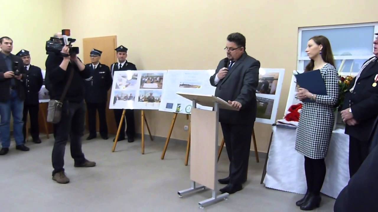 Uroczyste otwarcie świetlicy wiejskiej oraz remizy OSP w Zajączkowie. Gmina Pniewy 2013 cz.I