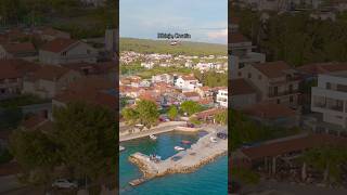 If peace had a location tag..🇭🇷 #travel #bibinje #beach #drone #croatia