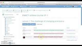 ENACT course: Grading essays Moodle demo
