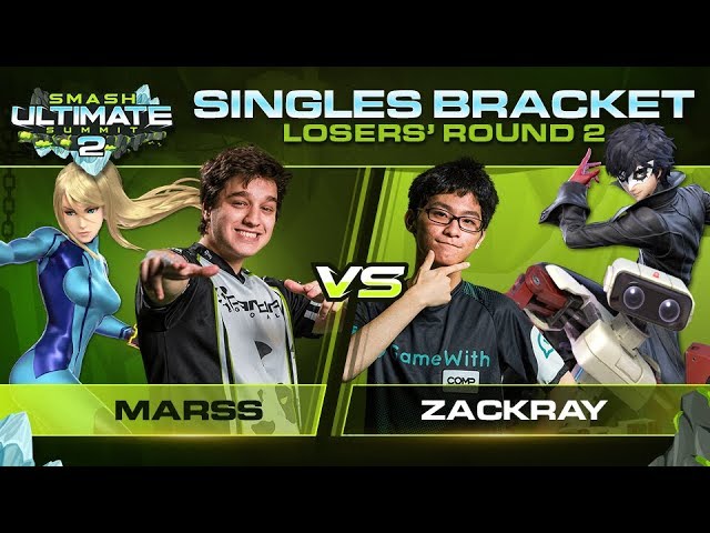 Marss vs zackray - Singles: Losers Round 2 - Ultimate Summit 2 | ZSS vs R.O.B, Joker