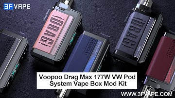Voopoo Drag Max 177W Box Mod Kit