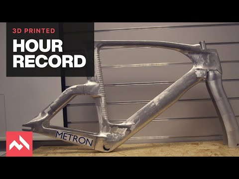 How it’s made - 3D printing Filippo Ganna's Pinarello Bolide F HOUR RECORD track bike