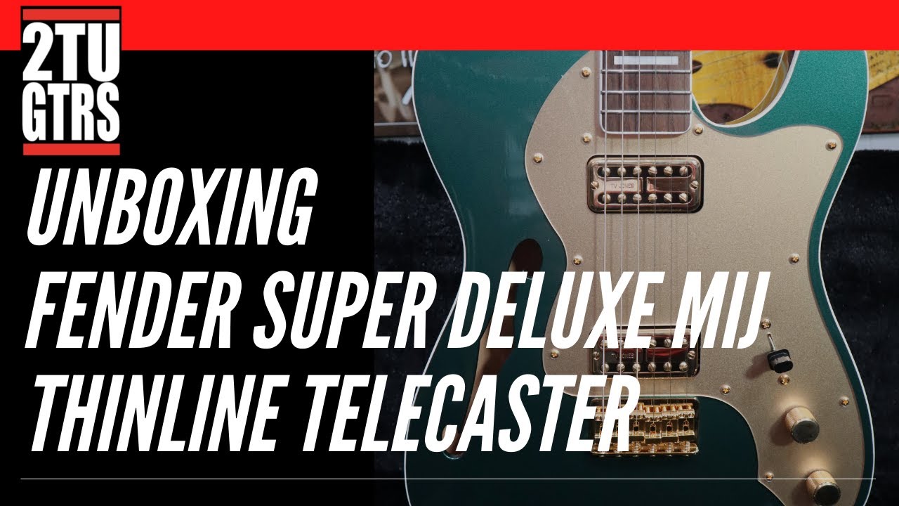 Fender(フェンダー) MIJ Telecaster Thinline Fender MIJ Telecaster Thinline Super Deluxe = New Dream
