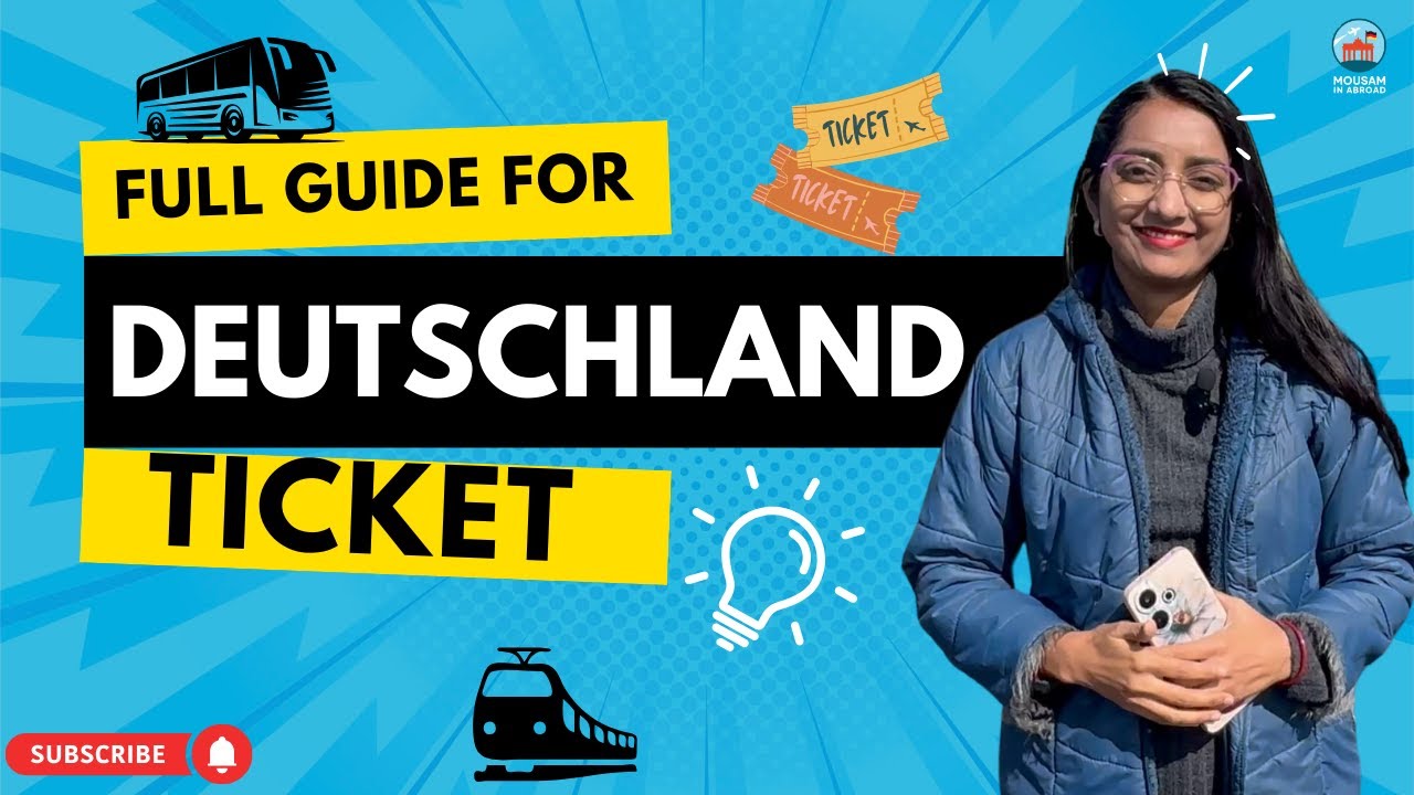 Deutschland Ticket 2025 🇩🇪  Full Guide for Students & Travelers  Save Big on German Transport 🚆🚌