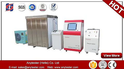 How to test plastic pipe hydrostatic pressure with AT470