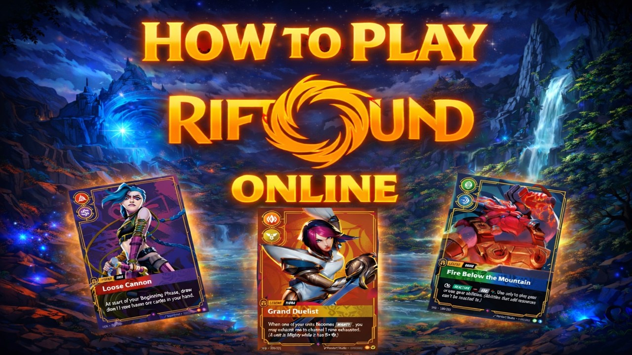 How to Play Riftbound Online — Beginner Guide (TCG Arena) - YouTube