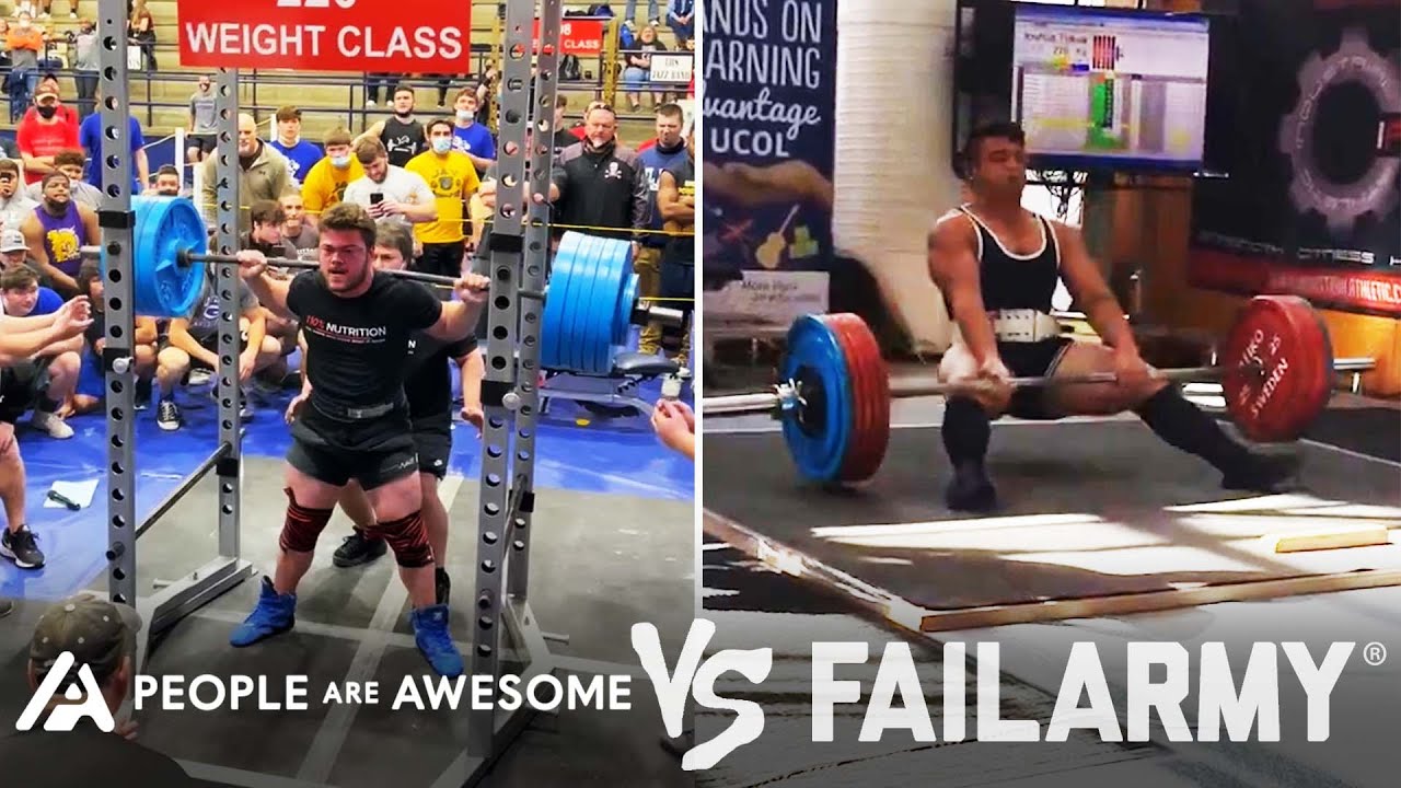 Epic Weightlifting Wins Vs. Fails & More