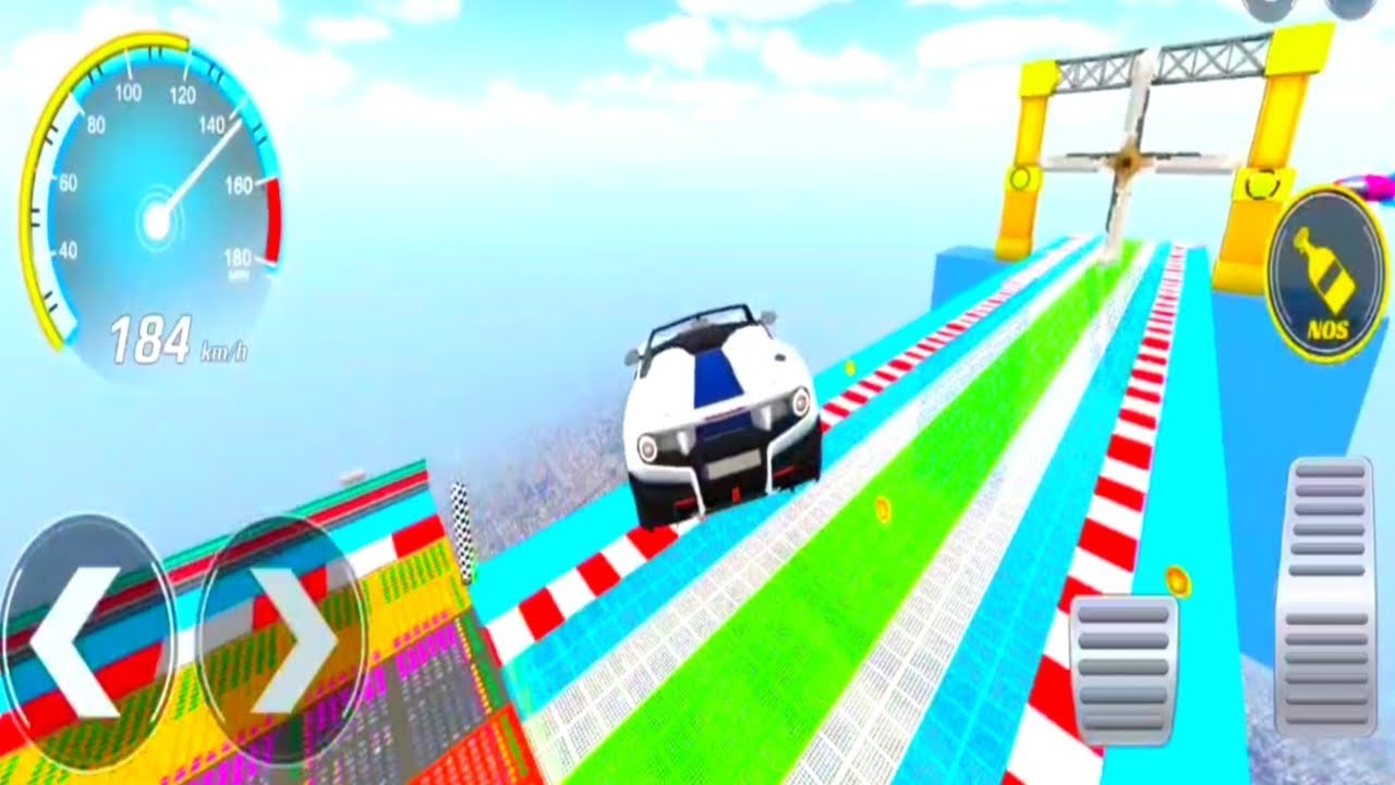 Mega Ramps Ultimate Race | Mega Ramps Car Stunt - YouTube