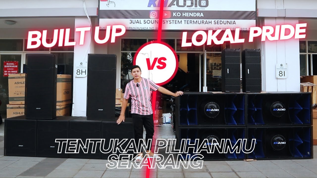 Compare Sound System Built UP vs Lokal  | Lebih bagus mana?