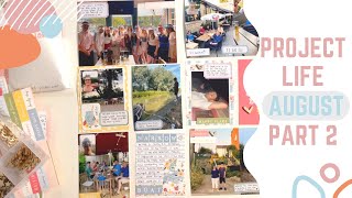 August Project Life ||| Part 2 ||| Carta Bella ||| Eva Marie Memories