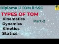 Kinematic l Dynamic l kinetic l Static ll Mechanical Engg. ll TOWARD ENGINEERING ll