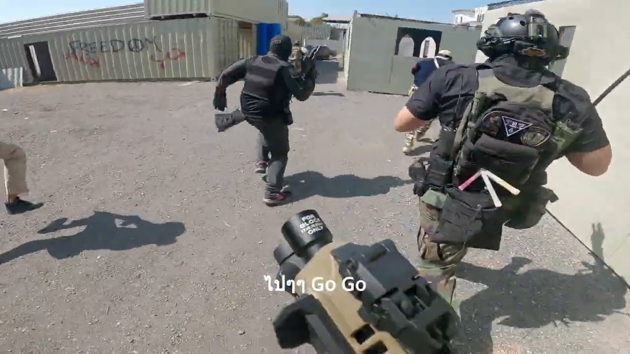 Rush airsoft วันอาทิตย์ 12.1.24 VFC Marksman ix AR9 กับ MicroRoni G17 ปักธงแบบร้อนนรกฟีลตะวันออกกลาง