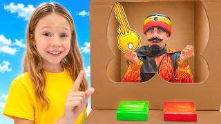 nastya dad escape labyrinth