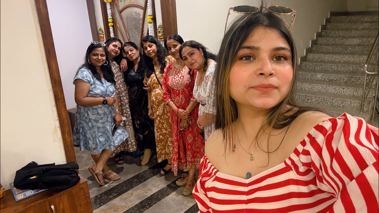 Aj mein kitty party m gyi last tk dekhiye kya hua😳🥰