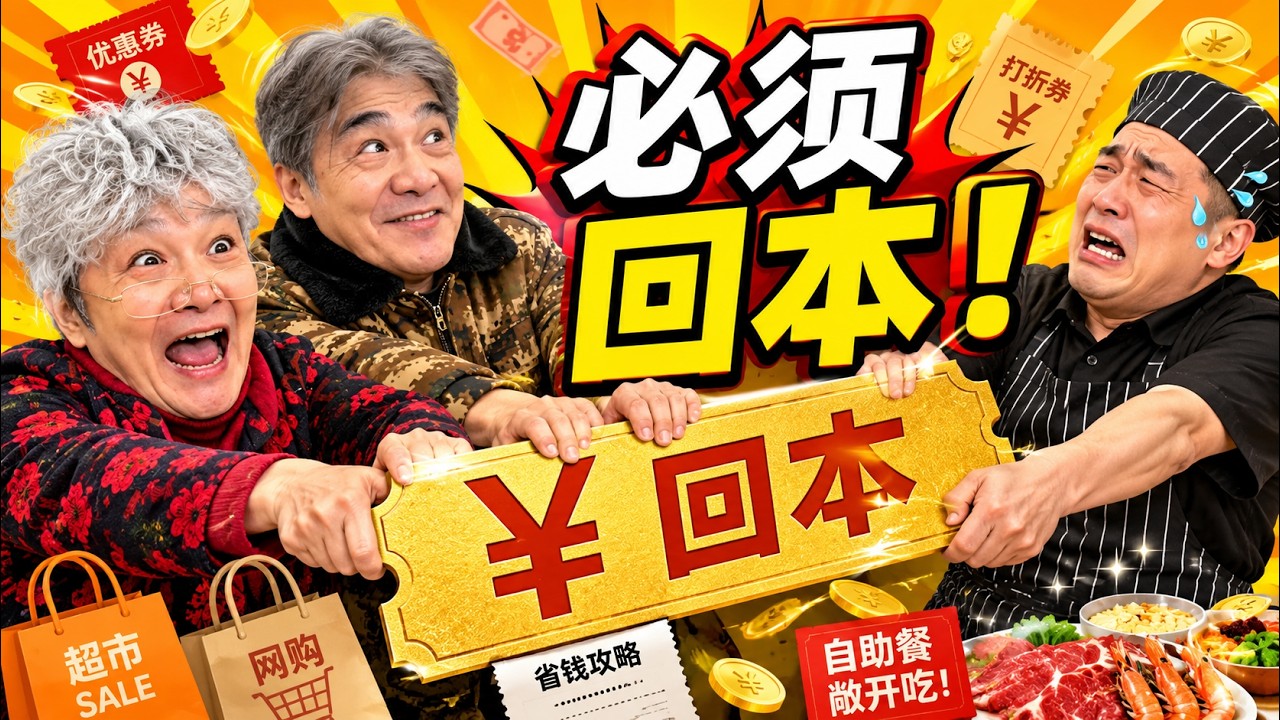 中國爺爺奶奶：花一塊錢，也得賺回來十塊錢！