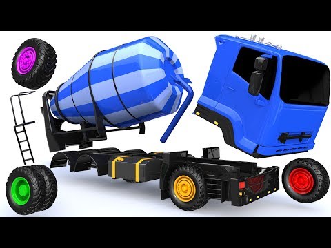 Blue Remicon Assembly Street Vehicles Wheels body and cabin with Nursery Rhymes for Kids ZORIP