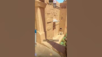 CS2 Anubis Mid to B Ninja #counterstrike #cs2smokes