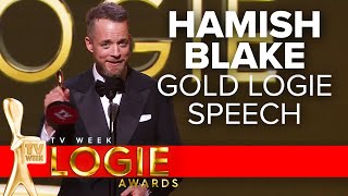 Hamish Blake Wins The Gold Logie Tv Week Logie Awards 2022